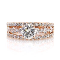 2.59ct Round Brilliant Cut Diamond Engagement Ring