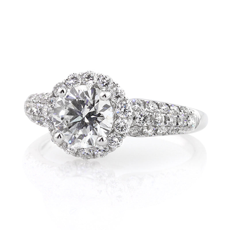 1.99ct Round Brilliant Cut Diamond Engagement Ring