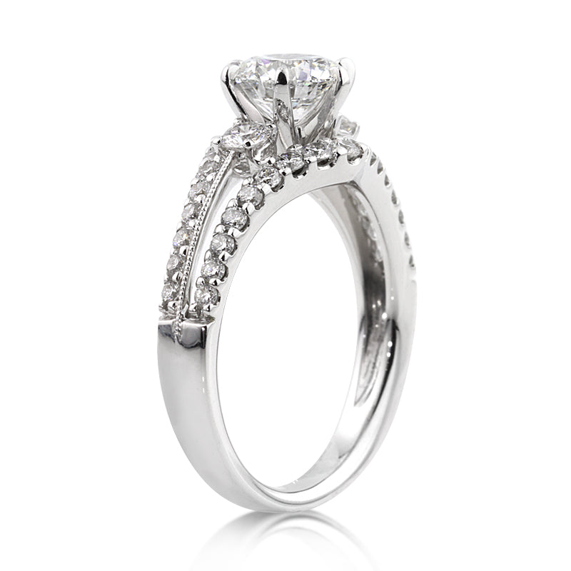 2.02ct Round Brilliant Cut Diamond Engagement Ring