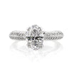 2.71ct Oval Cut Diamond Engagement Ring