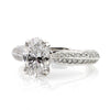 2.71ct Oval Cut Diamond Engagement Ring