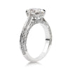 2.71ct Oval Cut Diamond Engagement Ring