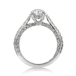 2.71ct Oval Cut Diamond Engagement Ring