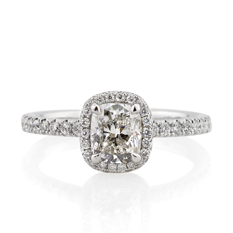 1.76ct Cushion Brilliant Diamond Engagement Ring