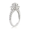 1.79ct Antique Cushion Brilliant Diamond Engagement Ring