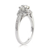 1.34ct Antique Cushion Brilliant Diamond Engagement Ring