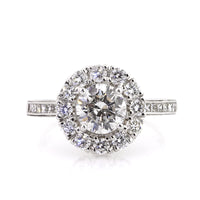 2.21ct Round Brilliant Cut Diamond Engagement Ring
