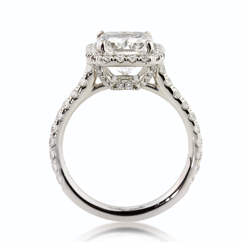 4.28ct Radiant Cut Diamond Engagement Ring