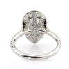 3.20ct Pear Shape Diamond Engagement Ring