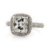 4.27ct Cushion Cut Diamond Engagement Ring