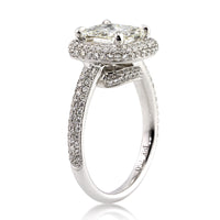 4.27ct Cushion Cut Diamond Engagement Ring