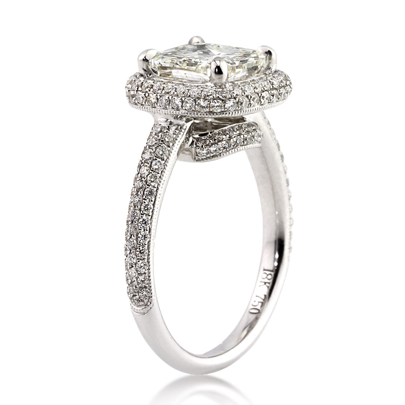 4.27ct Cushion Cut Diamond Engagement Ring