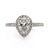 2.00ct Pear Shaped Diamond Engagement Ring