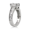 3.49ct Emerald Cut Lab Grown Diamond Engagement Ring