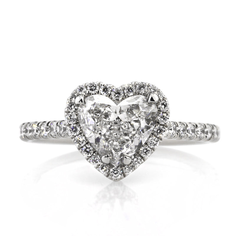1.78ct Heart Shape Diamond Engagement Ring