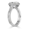 3.11ct Oval Cut Diamond Engagement Ring