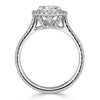 3.11ct Oval Cut Diamond Engagement Ring