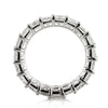7.25ct Radiant Cut Diamond Eternity Band in 18k White Gold