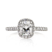 1.75ct Cushion Cut Diamond Engagement Ring