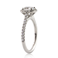 1.75ct Cushion Cut Diamond Engagement Ring
