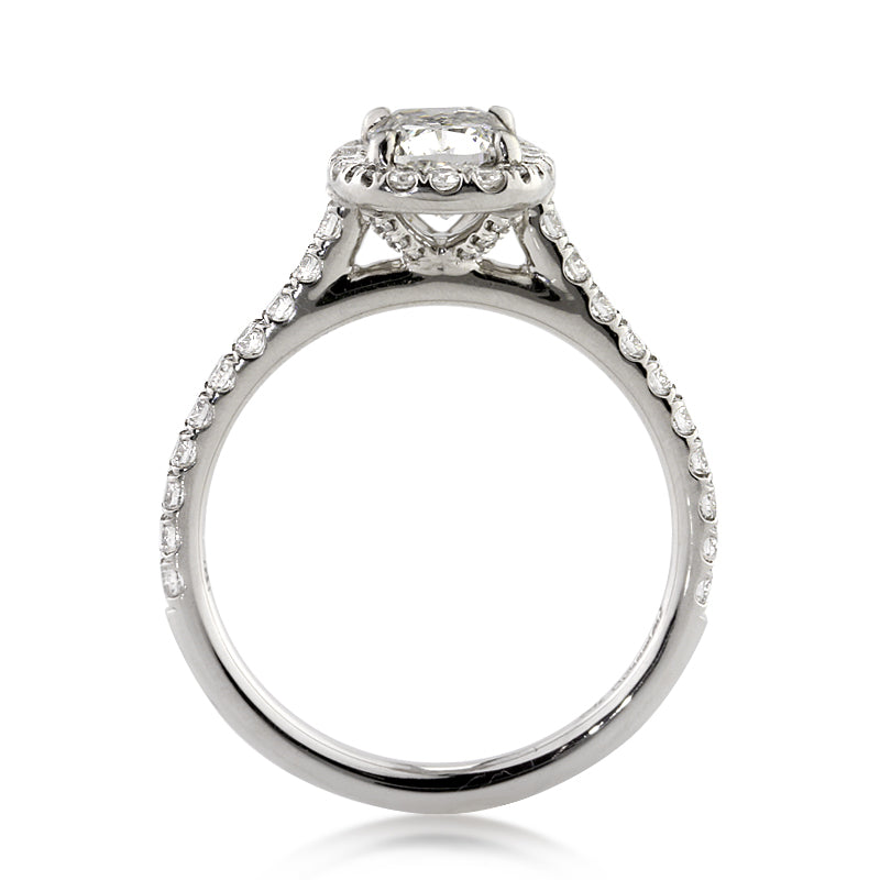 1.75ct Cushion Cut Diamond Engagement Ring