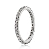 1.00ct Round Brilliant Cut Diamond Eternity Band in 18k White Gold