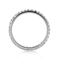 1.00ct Round Brilliant Cut Diamond Eternity Band in 18k White Gold