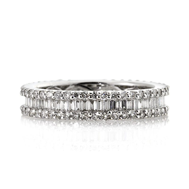 2.00ct Baguette Cut Diamond Eternity Band