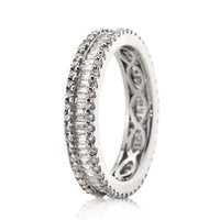 2.00ct Baguette Cut Diamond Eternity Band