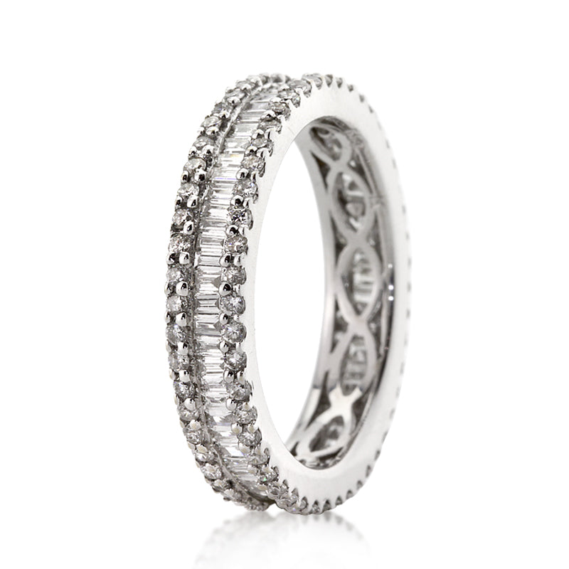2.00ct Baguette Cut Diamond Eternity Band