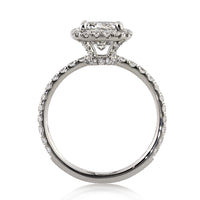 2.58ct Cushion Cut Diamond Engagement Ring