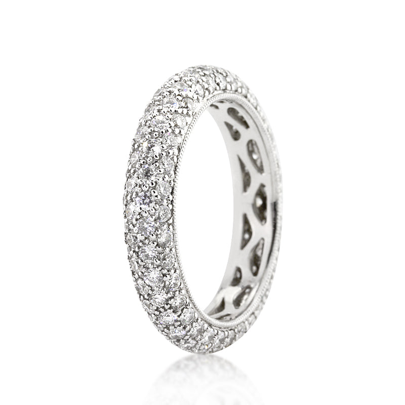 1.95ct Round Brilliant Cut Diamond Eternity Band
