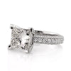 4.54ct Princess Cut Diamond Engagement Ring