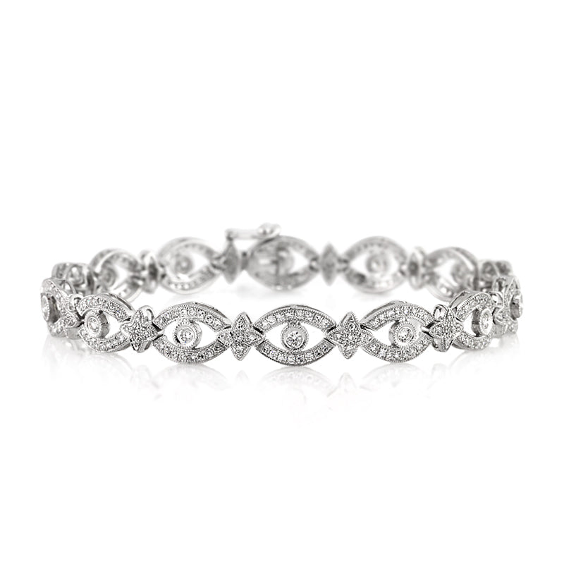 2.35ct Round Brilliant Cut Diamond Bracelet