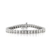 15.35ct Princess Cut Diamond Bracelet