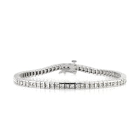 4.50ct Princess Cut Diamond Tennis Bracelet