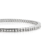 4.50ct Princess Cut Diamond Tennis Bracelet