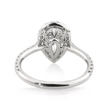 2.30ct Pear Shaped Diamond Engagement Ring