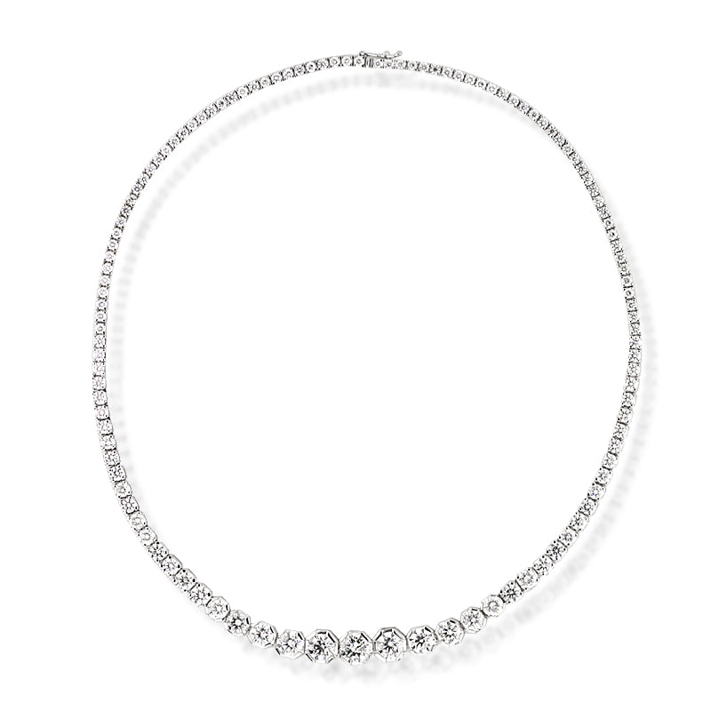 20.10ct Round Brilliant Cut Diamond Necklace