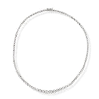 11.90ct Round Brilliant Cut Diamond Necklace