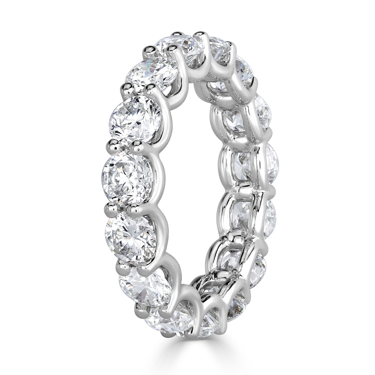 5.00ct Round Brilliant Cut Diamond Eternity Band