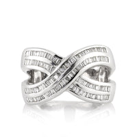 1.25ct Baguette Cut Diamond Right-Hand Ring