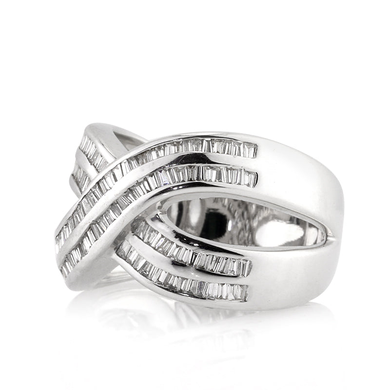 1.25ct Baguette Cut Diamond Right-Hand Ring