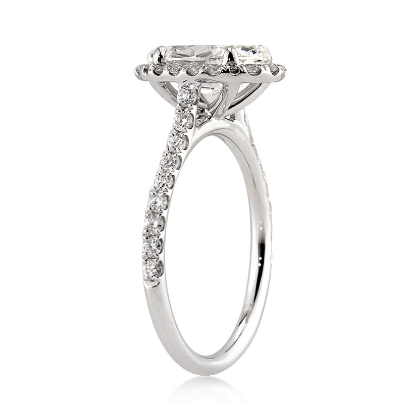 2.50ct Oval Cut Diamond Engagement Ring