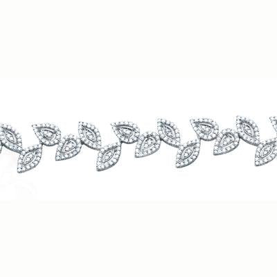 3.45ct Round Brilliant Cut Diamond Bracelet