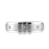 0.30ct Round Brilliant Cut Diamond Men's Wedding Band