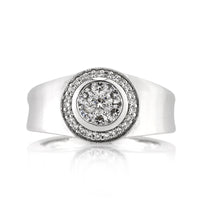 1.15ct Round Brilliant Cut Diamond Men's Wedding Band