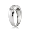 0.85ct Princess and Baguette Cut Diamond Men's Wedding Band