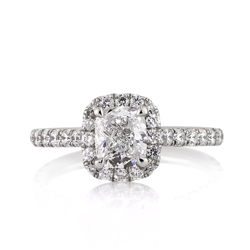 1.80ct Cushion Cut Diamond Engagement Ring