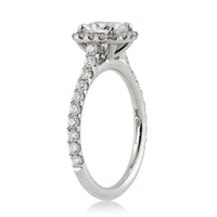 1.80ct Cushion Cut Diamond Engagement Ring